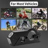 kzinrft Motorcycle Helmet & Handlebar Lock Combo - Anti Theft