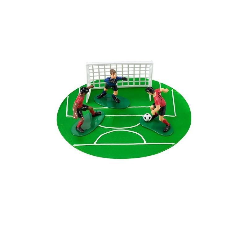 Soccer- Kick Off Boys DecoSet Decoración para tartas