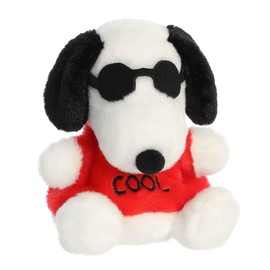 Aurora® Timeless Peanuts® Palm Pals™ Joe Cool Animal de peluche - Personajes clásicos - Recuerdos duraderos - Blanco 5 pulgadas