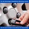 Wheel Bolt and Nut Caps Set, 21 Pieces, for 21