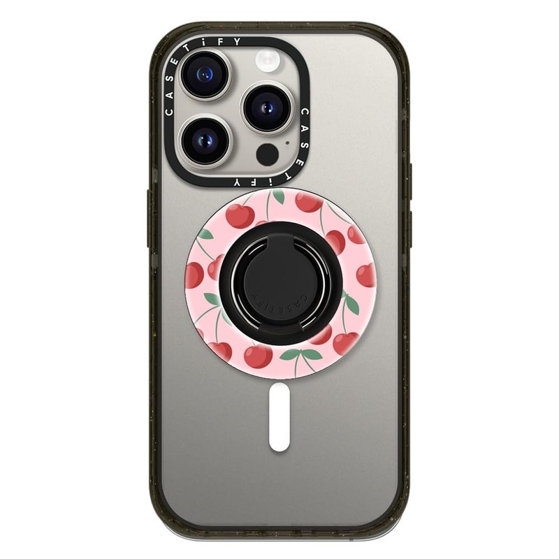 CASETiFY Snappy Ring Holder Compatible with Magsafe - Cherries