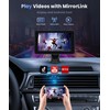 Podofo Wireless Carplay Screen for Car,7inch 1080P HD IPS Touch