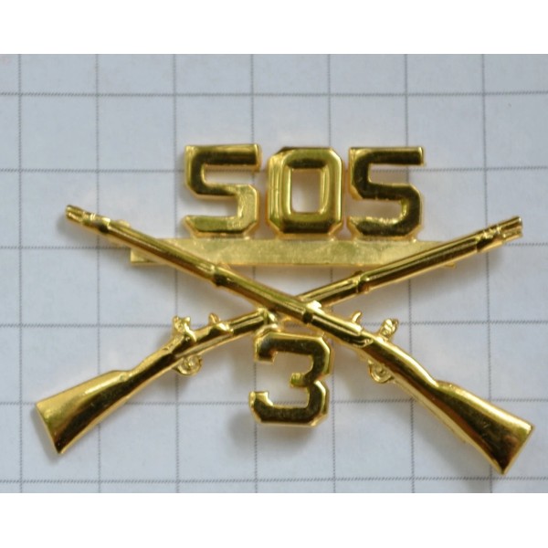 US ARMY 3rd Battalion, 505th Parachute Infantry Officer Regimental BOS