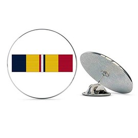 NYC Jewelers Combat Action Service Ribbon CAR Metal 0.75" Lapel Hat Pin Tie Tack Pinback