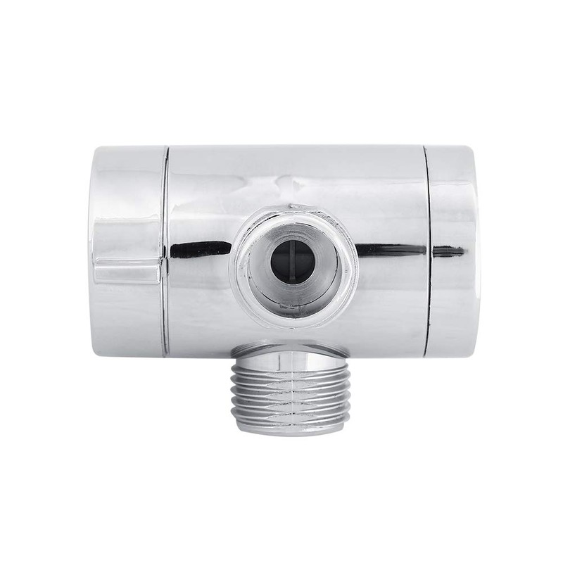 G1/2 3 Way Shower Head Diverter Valve Connector Adapter Universal