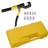 raseparter 10 Ton Hydraulic Wire Crimper Battery with 9 Dies