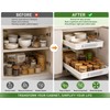 Durable Kitchen Cabinet Sliding Cabinet Shelf with Slide Rails Drawer