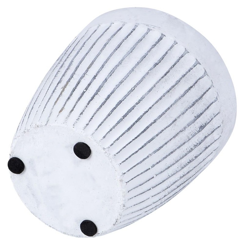 Vilde Ceramic Flower Pot Planter 11.5 cm White