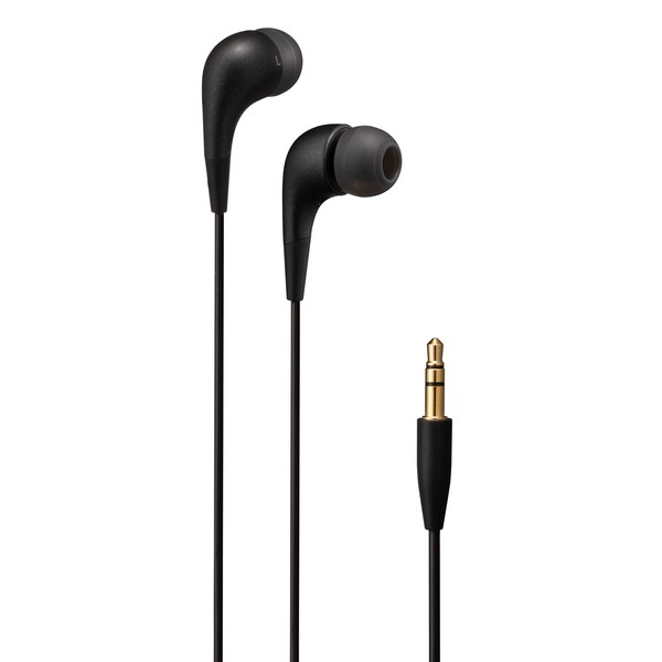 JVCKENWOOD JVC HA-FX6-B Wired In-Ear Earphones, Lightweight, Compact, Black