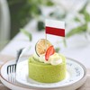 100 pcs Poland Flag Polish Small Toothpick Mini Cupcake Flags