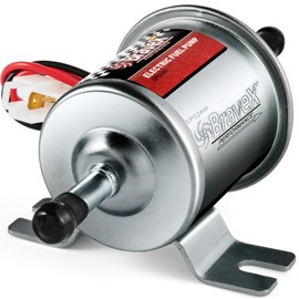 Inline Electric Fuel Pump Universal 12V Low Pressure PSI Heavy Duty Gas Diesel HEP-02A (4-7 PSI)