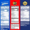 OREO Cookies, RITZ Crackers, Honey Maid Graham Crackers Variety Pack,