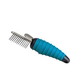 Ergonomic Dog Grooming Tools - Dematting Combs Rakes and Splitters for Dogs(12 Blade Comb)
