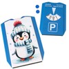 Funny Penguin Parking Disc Funny Bird Design Humorous Fun in