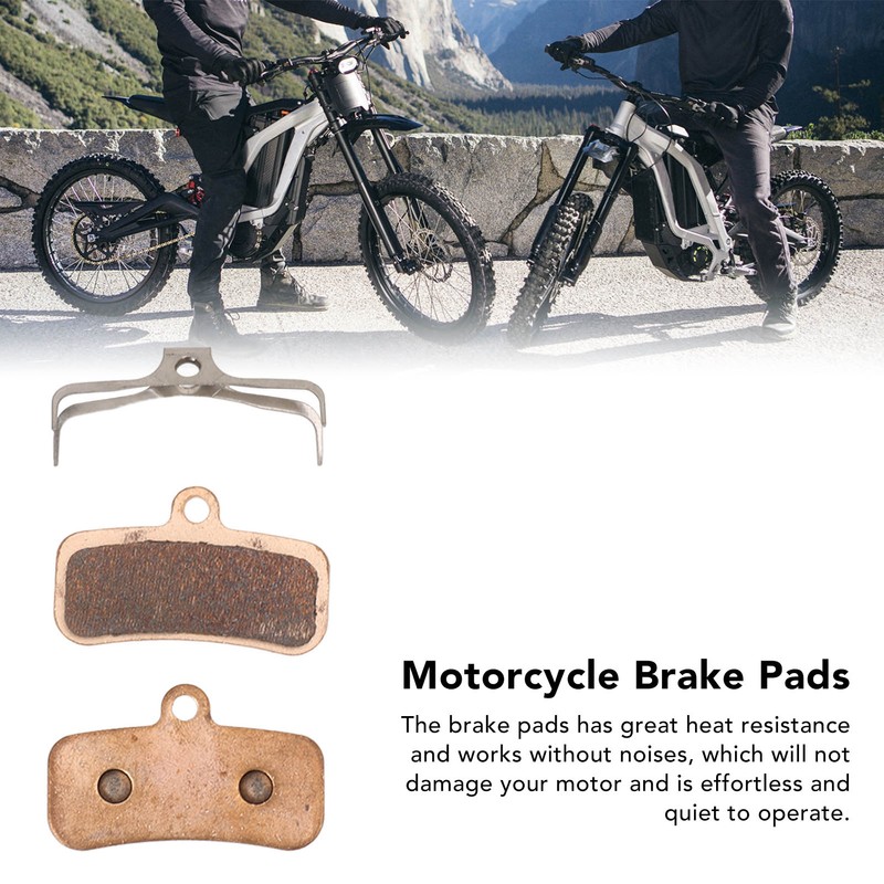 2PCs Motorcycle Brake Pads Front and Rear Replacement for Sur‑Ron
