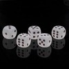 WeLoveBeads W6 Cube (16 mm) in Crystal Clear Matte /