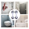 2 Pieces Shower Wall Grab Bar, 12 Inch Suction Shower