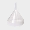 UK.PLASTICS 1 x Plastic Funnel - Kitchen Home brew, Garden, Car, Liquids - (S18)