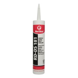 Red Devil 0846DS RD-DS 181 Acrylic Latex Duct Sealant, 10.1 oz, Gray, 1 Pack