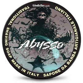 The Goodfellas' smile, Luxury Shaving Soap, Formulated for Use with A Shaving Brush, Made in Italy (Abysso - Fresh Citrus, Floral, Oak)