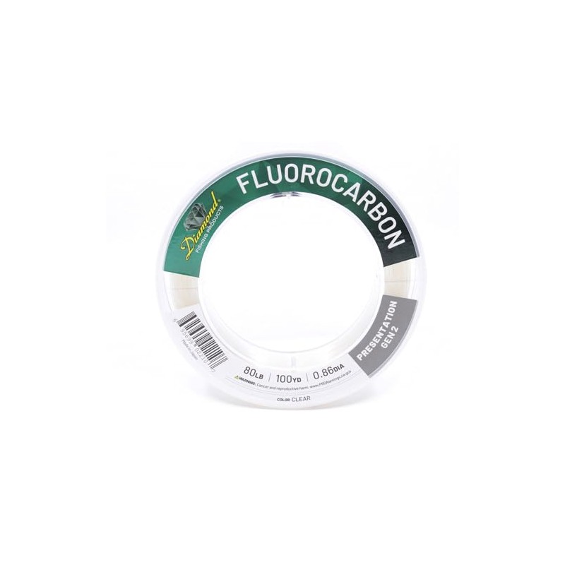 Diamond 2206 Illusion Fluorocarbon - 100 Yard Spool - 30