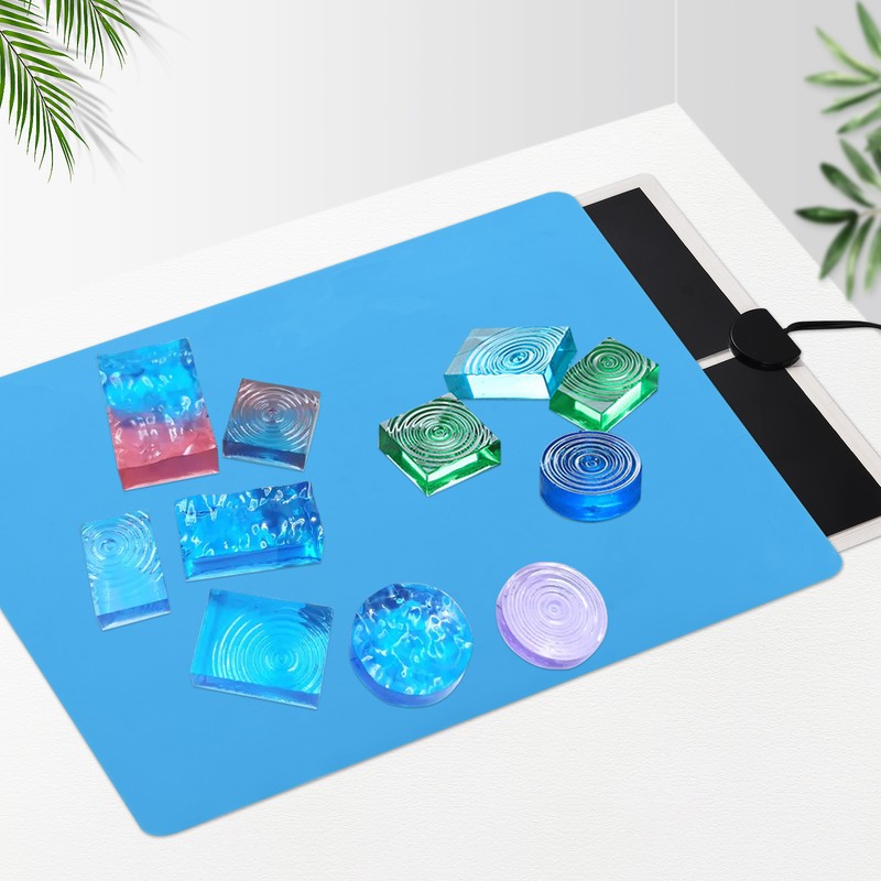 Resin Heating Mat Fast Curing Quick Resin Dryer with Temperature