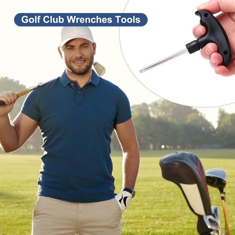 sourcing map 2pcs Golf Spike Wrench T20 Lengthen Golf Torque