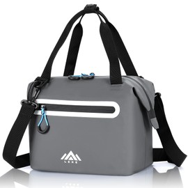 Small Cooler Bag, 9 Can Soft Sided Cooler, Portable Insulated Cooler Tote Bag for Lunch, Beach, Drink, Beverage, Travel, Camping, Picnic, for Men and Women