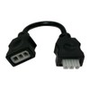 American lighting 043A-12-EX-WH Cable de enlace para accesorios PRIORI, blanco,