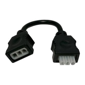 American lighting 043A-12-EX-WH Cable de enlace para accesorios PRIORI, blanco, 30 cm, 15.24 cm, Negro