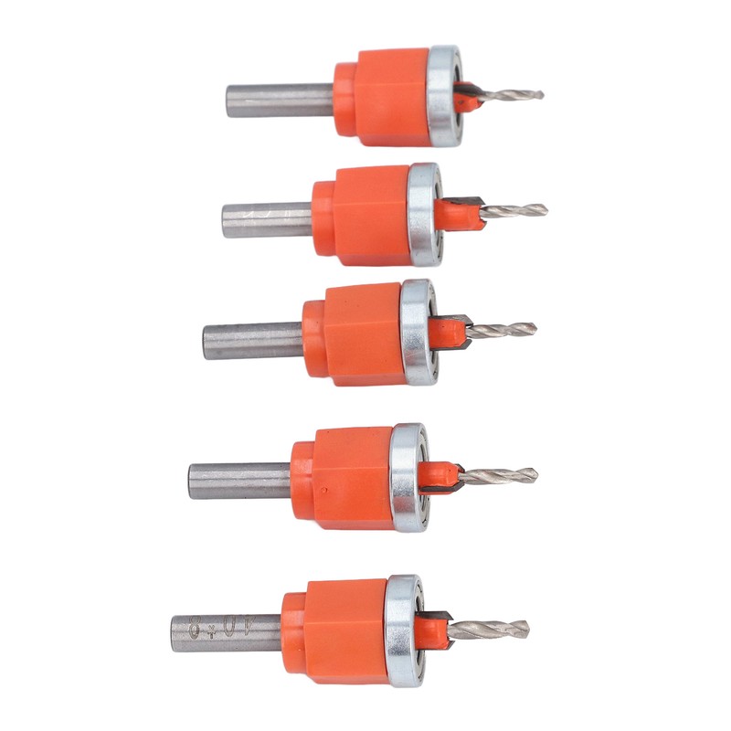 5 Pcs Countersink Drill Bit Set 2.8 3 3.2 3.5
