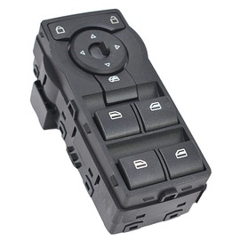 Interruptor de botón de ventana eléctrica frontal para panel lateral del conductor de repuesto para Pontiac G8 GT GXP Sedan 2008 2009 sustituye a 92247215 92225343