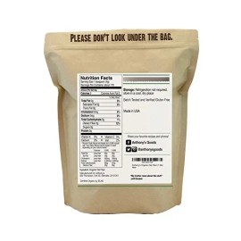 Orgánica Fibra De Avena De Anthony (1.5lb), Una Fibra Natura