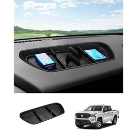 Autorder Center Console Dash Organizer for Nissan Frontier 2022 2023 2024 Accessories Dashboard Insert Tray Storage Box