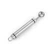 Silver Stainless Steel Strawberry Huller and Tomato Stem Corer Tool