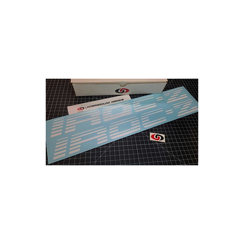 IROC-Z Faded Blind Door Decals Third Gen Camaro Stickers Select