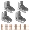 Pack of 4 Folding Hinges 90 Degree Hinges Folding Folding