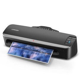 13 inch 4-Roller Laminator Machine, 3-10 Mil 60-Second Warm-up A3 Commercial Laminating Machine with 50 Sheets, LOTHANEK Heavy Duty Thermal Machine for Home, School Office Teacher Use