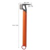 Heavy Duty Camping Claw Hammer, Stainless Steel Ox Horn Head