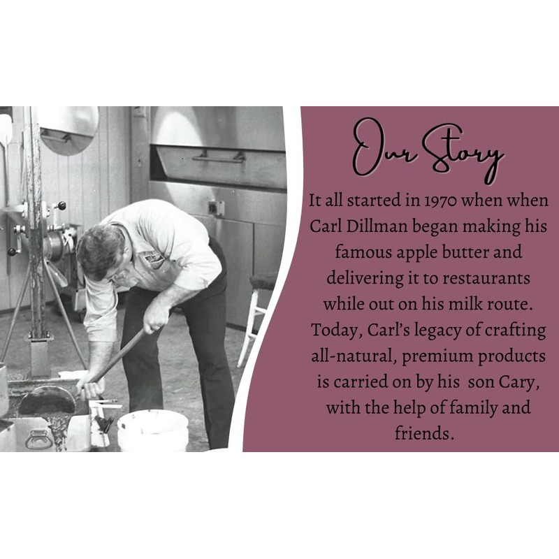 Dillman Farm All Natural Dark Sweet Cherry Preserves - Gluten-Free,