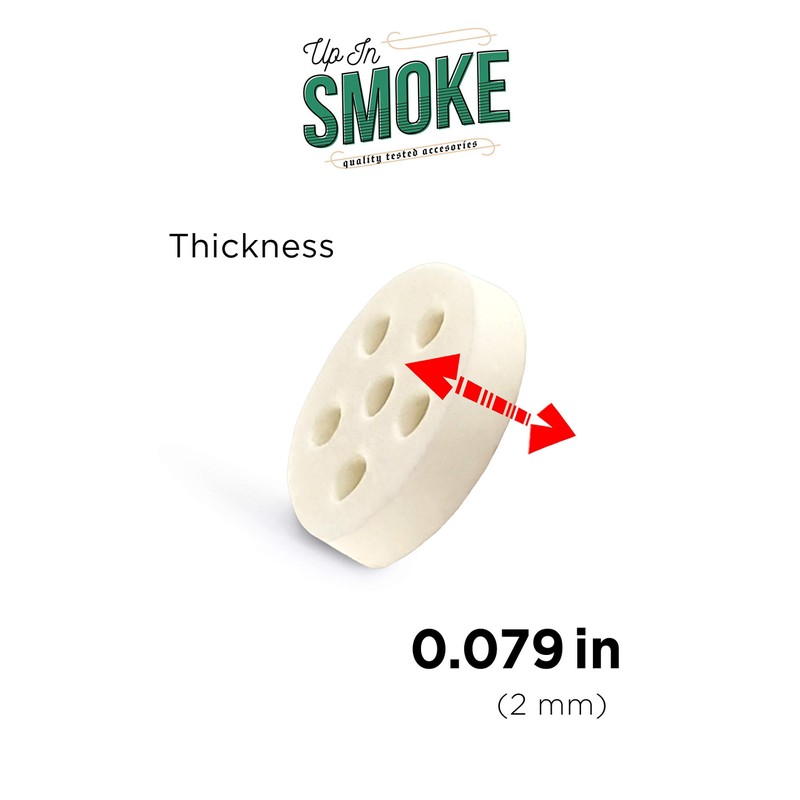 10 Ceram 0.315" (8mm) Small Screens