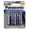 Panasonic 5741 8PC AA Batteries Super Heavy Duty Power Carbon