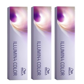 3 Wella Professionals Illumina Colour 10/69 Light Blonde Violet Cendre 60 ml