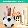 Vellivar Soccer Pen Holder, Football Gifts for Boys Girls Pencil