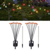 2Set Solar Bee Garden Lights IP65 Waterproof 8 LED Decorative