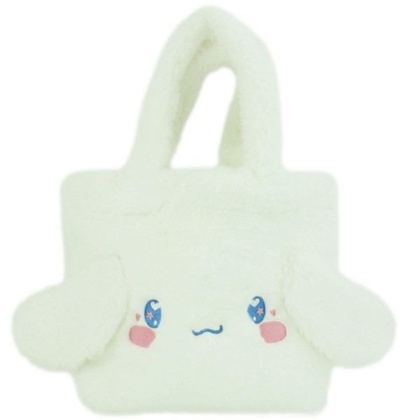 Yasuda Tsusho Sanrio Characters Die-Cut Fur Handbag Cinnamoroll, CN Die