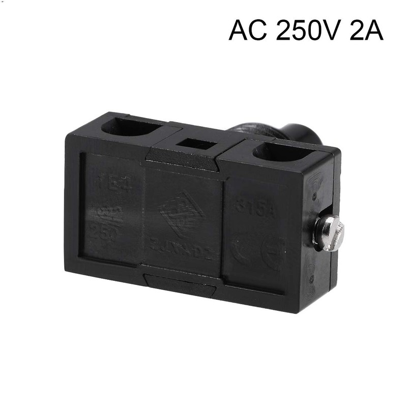 sourcing map Inline Foot Pedal Push Button Switch, UFO Type