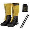 Hiking Gaiters Snow Leg Gaiters - Adjustable Outdoor Walking Gaiters,Waterproof