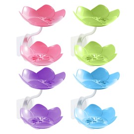 Soap Dish for Bathroom | No Punching Bathroom Dish Drainer Tray - Bathroom Soap Dishes for Shower, Bath, Bathroom, Dorm, Apartment