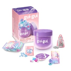 "Gui Gui Clear Slime - Beautify & Level Up Your Slime With a Major GLOW-UP - 13 Different Gui Gui Scented Slimes and 4 Amazing Textures to Collect - Gifts for 6+ Year Girls Boys & Teens"
